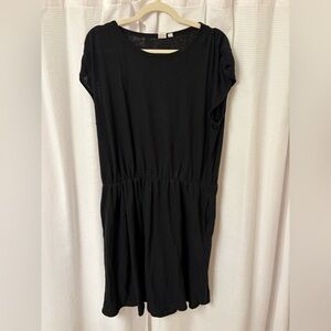 GAP Classic Black Midi Dress